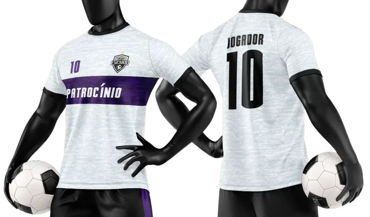 Camiseta de Time de Futebol na Sublimação